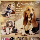 Dog Sweaters to Knit Pet Pleasers Annie's Attic 873691 6 designs