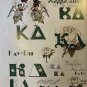 Kappa Delta The Social Greek Counted Cross Stitch Leaflet