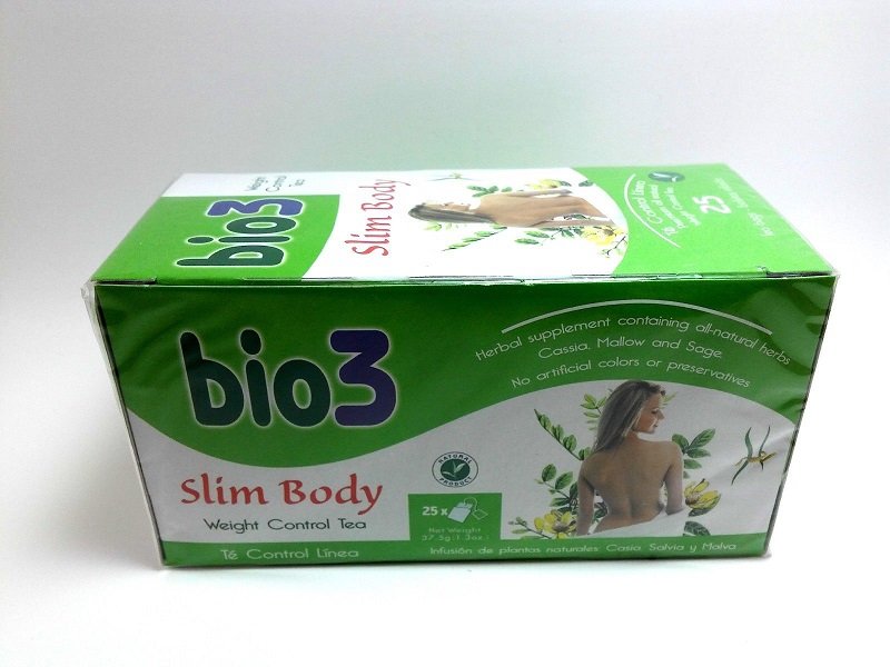 Bio3 Weight Control Tea, Slim Body ,Weight Control , 1 Pack , 25 bags