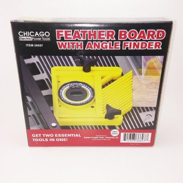 Feather Board with Angle Finder
