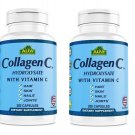 Alfa Vitamins Collagen C Hydrolysate - with Vitamin C - 200 Caps(2 packs,400 caps) Alfa Vitamins Collagen C Hydrolysate - with Vitamin C - 200 Caps(2 packs,400 caps)