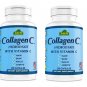 Alfa Vitamins Collagen C Hydrolysate - with Vitamin C - 200 Caps(2 packs,400 caps)
