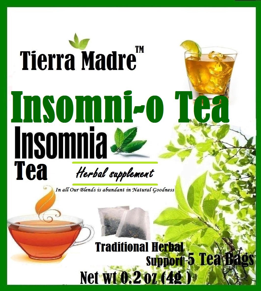 Tierra Madre, Insomnio Tea ,insomnia Tea (40 tea bags)