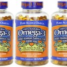Pure Alaska Omega Wild Salmon Oil 1000 mg., 210 Softgels ( 3 Bottles,630 Soft gels) Pure Alaska Omega Wild Salmon Oil 1000 mg., 210 Softgels ( 3 Bottles,630 Soft gels)