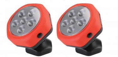 Rotating Magnetic LED Work-light (2 packs)