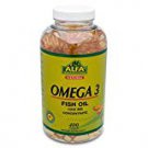 Alfa Vitmains Omega 3 , 1000 Mg Softels, 400 Count (2 Packs,800 Caps)