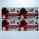 Badia Decaffeinated Hibiscus Tea Bags, 25 count (4 packs , 100 Tea bags)