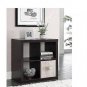 Easy-To-Assemble  Square 4-Cube Storage Organizer, Multiple Colors