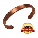 Pure Copper Magnetic Therapy Bracelet For Arthritis RSI Carpal Tunnel Migrain...