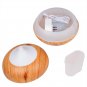 Aromatherapy Led Light Diffuser Humidifier 500ml Wood Grain Ultrasonic Ionizer
