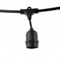 48 Foot Weatherproof Outdoor String Lights Perfect Cafe/Bistro Effect