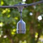 48 Foot Weatherproof Outdoor String Lights Perfect Cafe/Bistro Effect