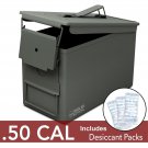 Steel Construction 50 Cal Metal Ammo Can Military and Army M2A1 All-Metal Box