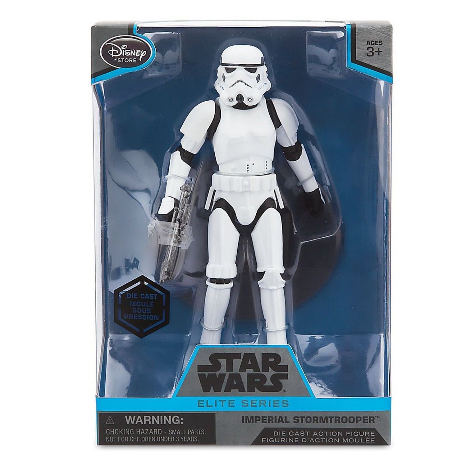Star Wars Imperial Stormtrooper Elite Series Die Cast Action Figure - 6 1/2 I...