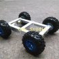 Robot Competition 4WD Car Powerful Motor Aluminium Alloy Chassis 130mm Big Tyre