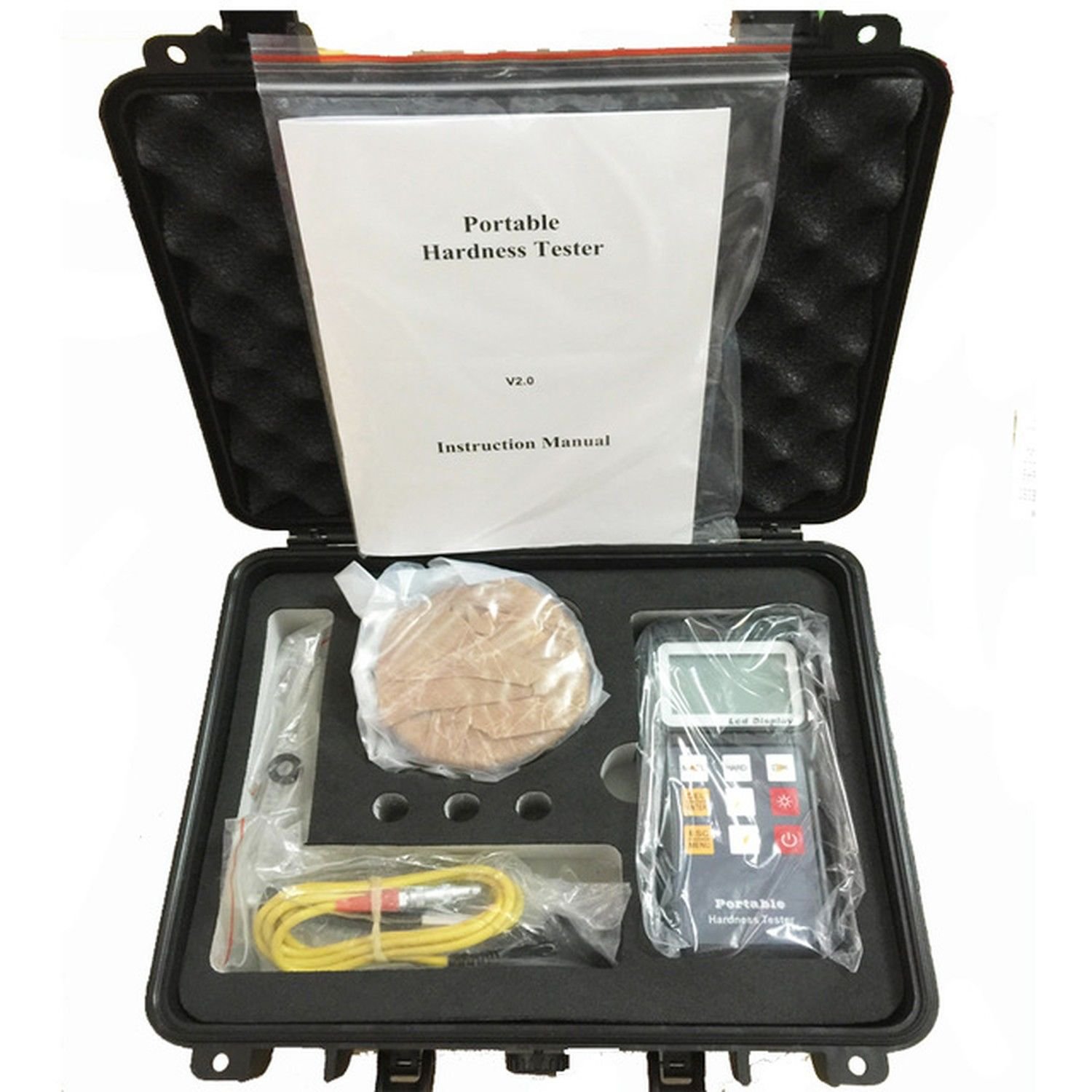 High Quality Portable Rebound Leeb Hardness Tester(170~960)HV ,HB,HRC,HRB,HRA,HS