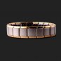 1pcs Radiation-proof fine stainless steel bracelet titanium steel health germ...