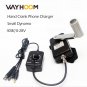 Portable Hand Crank Generator 30W Small Dynamo Outdoor Emergency Phone Charge...