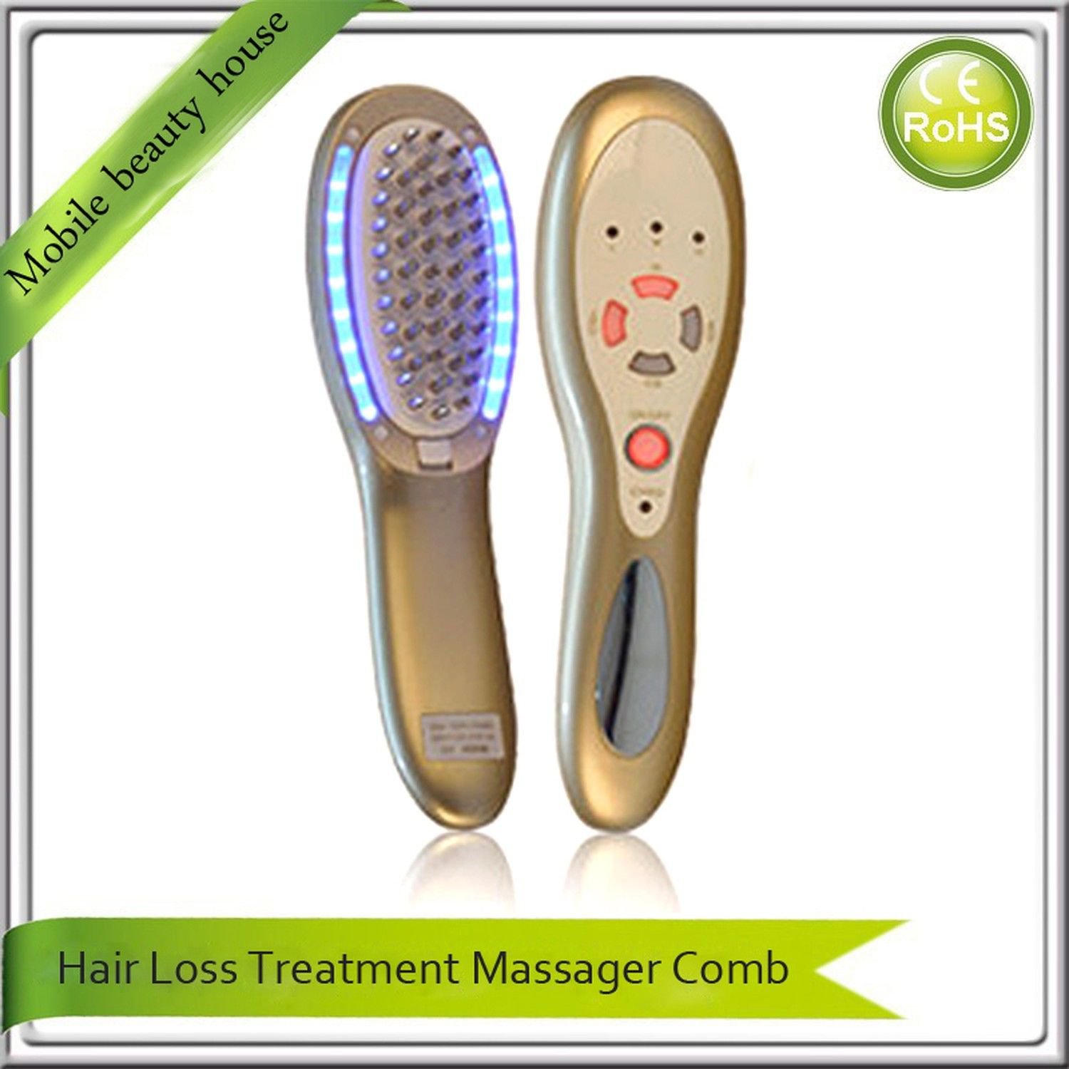 New 2017 Laser Hair Regrowth Massager Vibrator Comb Electric Scalp