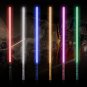 Metal Made 100cm Star Wars Black Series Skywalker LightSaber Usb Charge-6 colors
