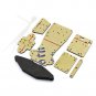 Professional 4WD RC Smart Car Chassis All-metal Motor Rear-Wheel Drive Kit
