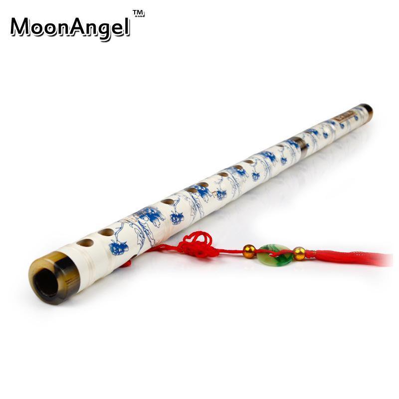 2section Handmade Bamboo Chinese Dizi Pure Sound Flute