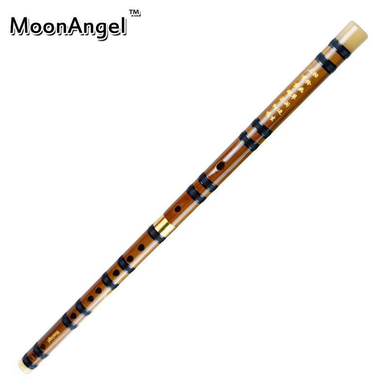 Accurate Pure Sound 2-Section Bamboo Flute Copper Joint -Multiple Keys