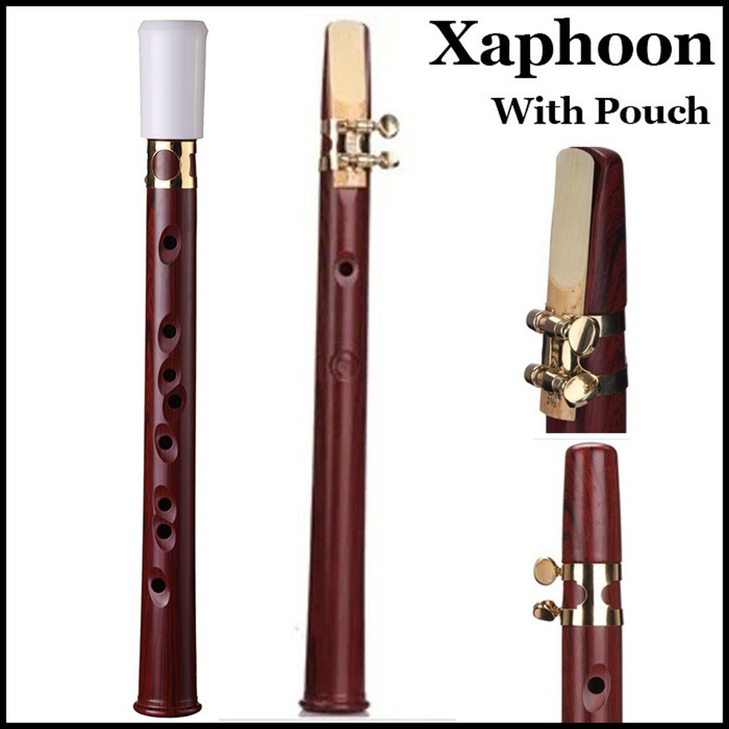 Xaphoon XAPH Pocket Sax Poche Tenor Alto Saxophone Wind Musical Instrument Mi...