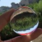 60mm Crystal Ball Clear K9 Glass Sphere Home Decoration For Photography White...