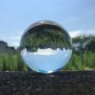 60mm Crystal Ball Clear K9 Glass Sphere Home Decoration For Photography White...