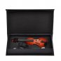 Mini Violin Upgraded Version With Support Miniature Wooden Musical