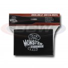 1x MONSTER PROTECTORS DOUBLE DECK BOX - Matte Black - Magnetic Lock 1x MONSTER PROTECTORS DOUBLE DECK BOX - Matte Black - Magnetic Lock