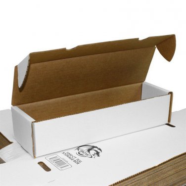 BCW 1000 COUNT Corrugated Cardboard Storage Box for Sports/Trading/Gaming Cards