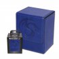 1x BCW GAMING DECK CASE BOX - LX - BLUE - Leatherette with Magnetic Closure