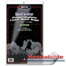 100 BCW Silver Age Comic RESEALABLE Bags / Sleeves 7 1/8 x 10 1/2 Poly Acid-Free 100 BCW Silver Age Comic RESEALABLE Bags / Sleeves 7 1/8 x 10 1/2 Poly Acid-Free