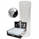 (20) BCW COIN TUBES - NICKEL (20) BCW COIN TUBES - NICKEL