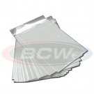50 BCW Premade Silver Age Comic Book Poly Bags and Acid Free Backer Boards