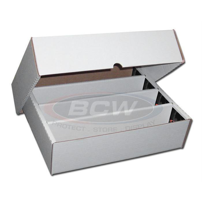3200 CT BCW Corrugated Cardboard Storage Box (FULL LID)