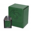 1x BCW GAMING DECK CASE BOX - LX -GREEN - Leatherette with Magnetic Closure 1x BCW GAMING DECK CASE BOX - LX -GREEN - Leatherette with Magnetic Closure