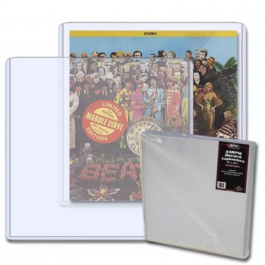 1x BCW  Topload Holder (Toploader) for 33 1/3 RPM Vinyl Record Albums