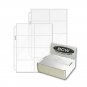 1 Case 1000 BCW VINYL 8-POCKET PAGE Binder Sheets-Prior 1957 Collectible Cards