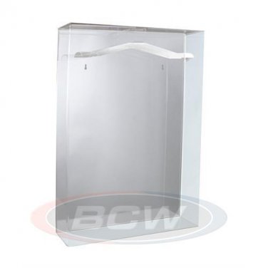 1x BCW Acrylic Large Jersey Display - Mirror Back -NBA, MLS, MLB, NCAA, NHL, NFL