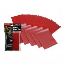 1 Case (6,000) BCW GAMING DECK GUARD (SLEEVES) - MATTE - RED