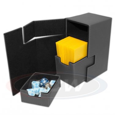 12x BCW GAMING DECK LOCKER - LX - GRAY