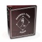 CASE(12) BCW 3" ALBUM - BASEBALL - BURGUNDY - Heavy Duty D-ring Binder