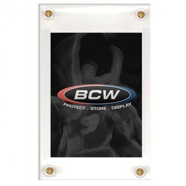 180x BCW 4- Screwdown Trading Card Holder Non-Recessed For Regular Size Card