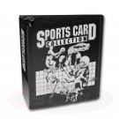 CASE(12) BCW 3" ALBUM - SPORTS CARD COLLECTION - BLACK - Heavy D-ring Binder CASE(12) BCW 3" ALBUM - SPORTS CARD COLLECTION - BLACK - Heavy D-ring Binder