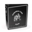CASE(12) BCW 3" ALBUM - BASKETBALL - BLACK - Heavy Duty D-ring Binder CASE(12) BCW 3" ALBUM - BASKETBALL - BLACK - Heavy Duty D-ring Binder