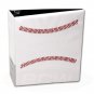 CASE(12) BCW 3 in. ALBUM - BASEBALL COLLECTORS ALBUM - WHITE