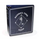 CASE(12) BCW 3" ALBUM - BASEBALL - BLUE - Heavy Duty D-ring Binder CASE(12) BCW 3" ALBUM - BASEBALL - BLUE - Heavy Duty D-ring Binder
